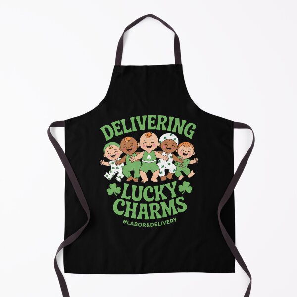 Item preview, Labor Delivery Lucky Nurse Shamrock St Patrick_s Day designed and sold by cosmicncozyS.