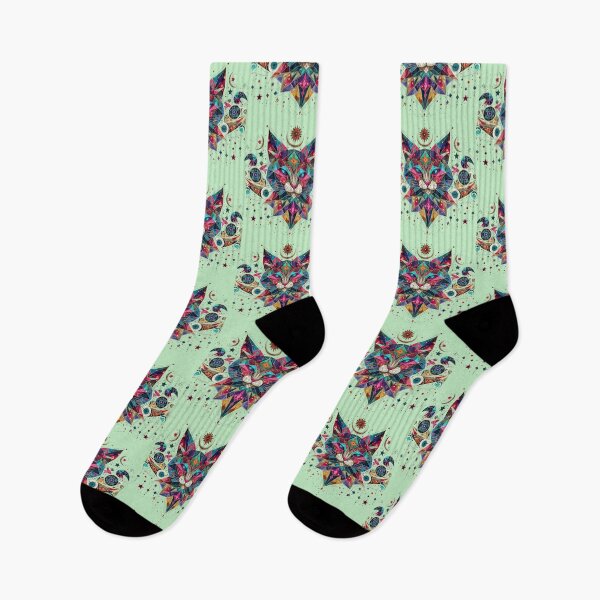 Item preview, Celestial Cat – Geometric Cosmic Design  designed and sold by Dogandesighn.