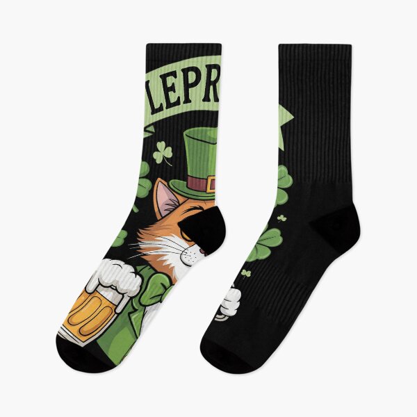 Item preview, Leprechaun Cat St Patrick_s Day designed and sold by cosmicncozyS.