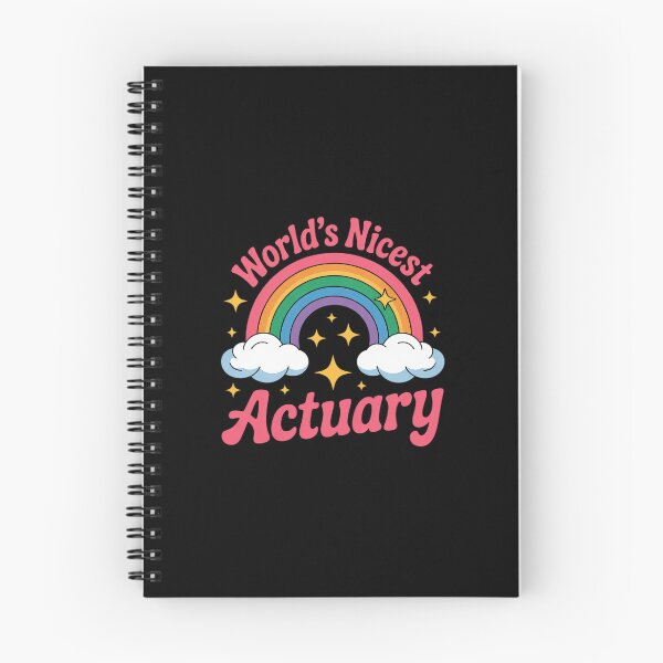 Item preview, World's Nicest Actuary Rainbow Funny Actuary 1 designed and sold by RsFilsingerArt.