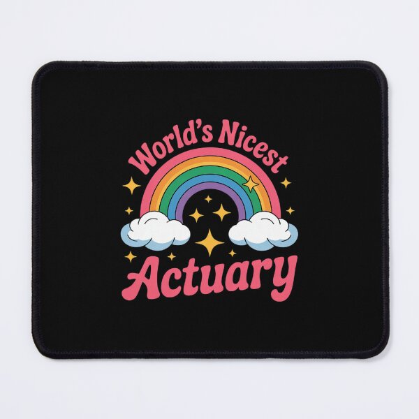 Item preview, World's Nicest Actuary Rainbow Funny Actuary 1 designed and sold by RsFilsingerArt.
