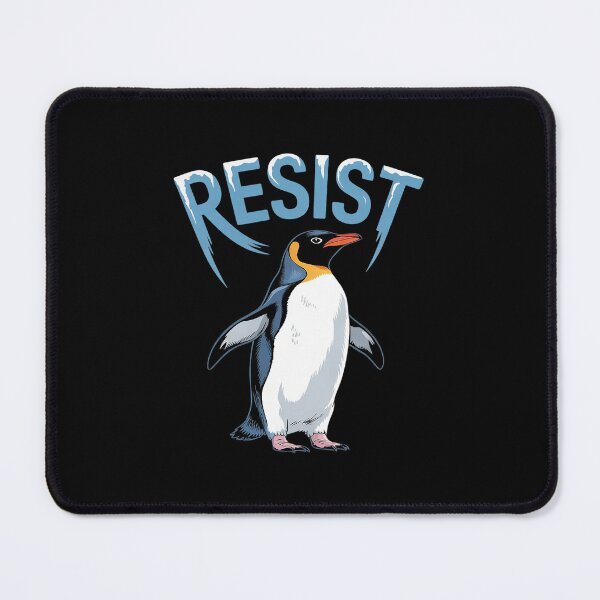 Item preview, Penguin Resist Cool Protest Animal Activism designed and sold by MythWoot.