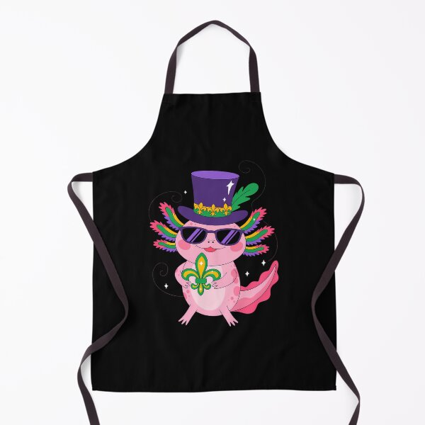 Item preview, Mardi Gras Axolotl Cute Carnival designed and sold by cosmicncozyS.