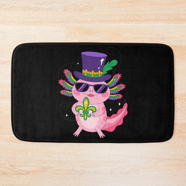 Item preview, Mardi Gras Axolotl Cute Carnival designed and sold by cosmicncozyS.
