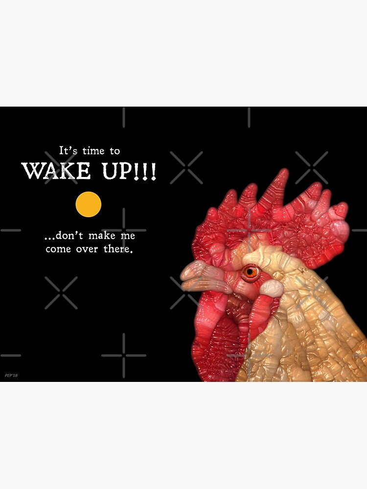 Rooster In The Morning by perkinsdesigns