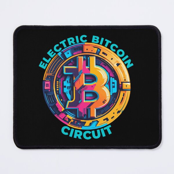 Item preview, Electric Bitcoin Circuit - Vibrant Crypto Tech T-Shirt designed and sold by BitCrop.