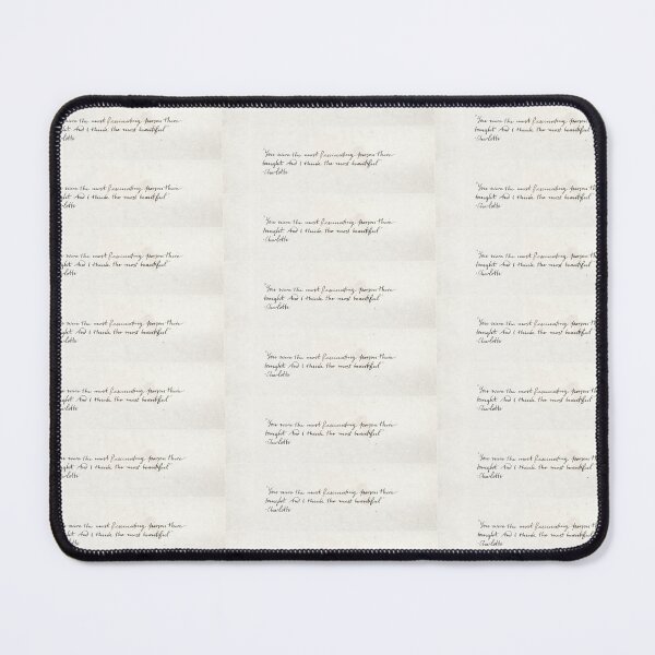 Item preview, Ammonite Quote: "You Were the Most Fascinating Person" - Charlotte designed and sold by shazalomaniac.