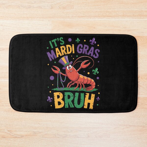 Item preview, Mardi Gras Bruh Crayfish designed and sold by cosmicncozyS.
