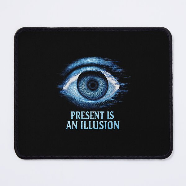 Item preview, Present Is An Illusion - Hypnotic Eye Glitch Art designed and sold by KAYJAY DESIGNS.