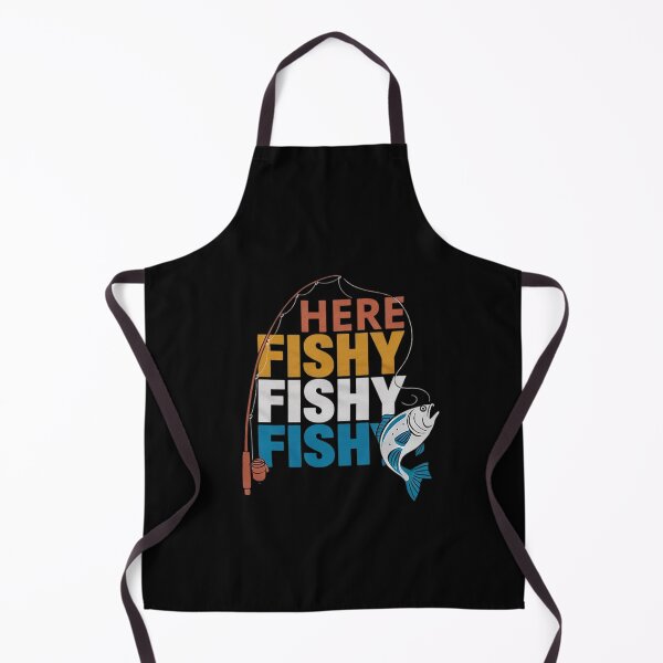 Item preview, Fishing Saying Here Fishy Fisherman  designed and sold by PowAcademy.