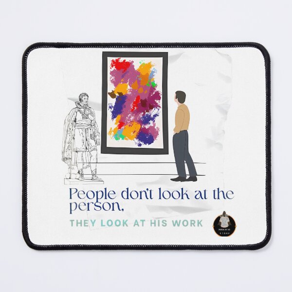 Item preview, Inspirational Art Work Quote - Focus on Work Illustration designed and sold by PhantomArtStore.