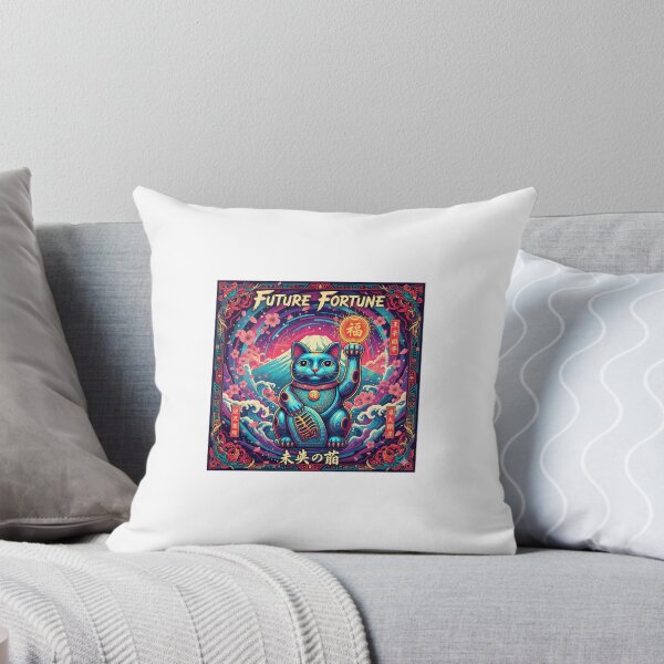 Artikelvorschau, Future Fortune – Cyber-Maneki Neko Kunstdruck entworfen und verkauft von Sinodesign99.
