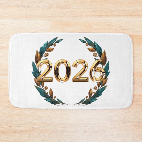 Item preview, 2026 New Year Bio-Digital Bloom - Futuristic Teal & Liquid Chrome Aesthetic designed and sold by sa-prints.