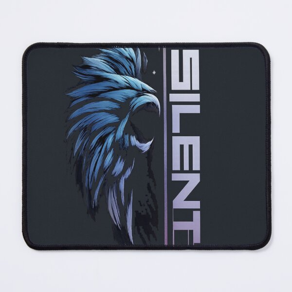 Item preview, Silent Power Lion T-Shirt | Minimal Dark Aesthetic Strength Art designed and sold by KDesignCrafts.
