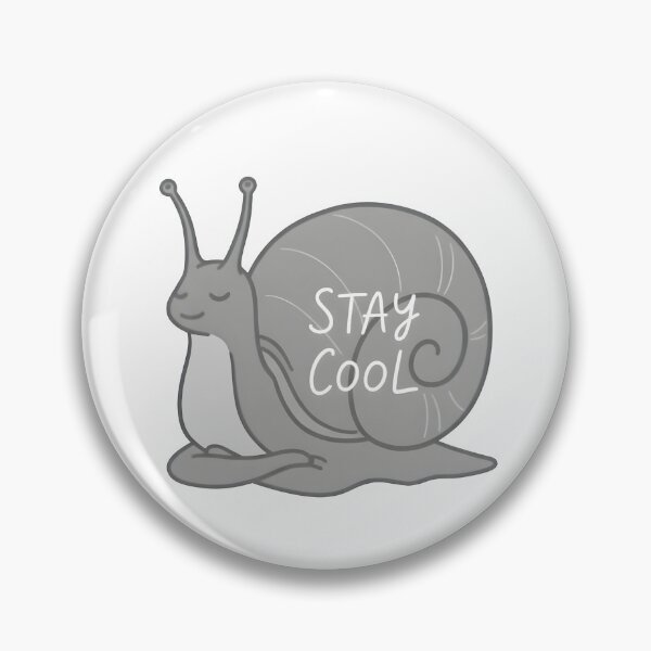 Item preview, Stay Cool Snail – Cute Minimalist Relax Illustration designed and sold by Senkov.