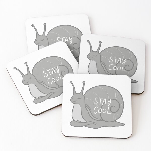 Item preview, Stay Cool Snail – Cute Minimalist Relax Illustration designed and sold by Senkov.