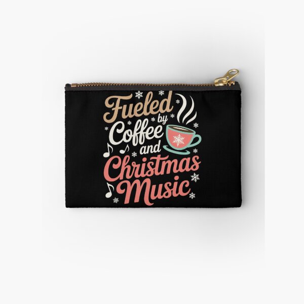 Item preview, Fueled by Coffee and Christmas Music Festive Holiday  designed and sold by MyzoToyota.