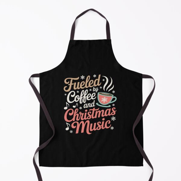 Item preview, Fueled by Coffee and Christmas Music Festive Holiday  designed and sold by MyzoToyota.