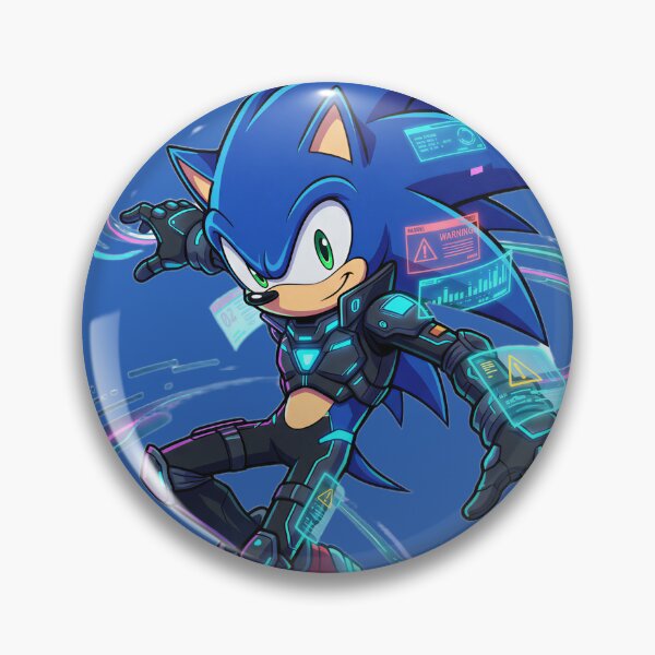 Item preview, Neon Hedgehog Velocity Runner designed and sold by SYN//KILL.