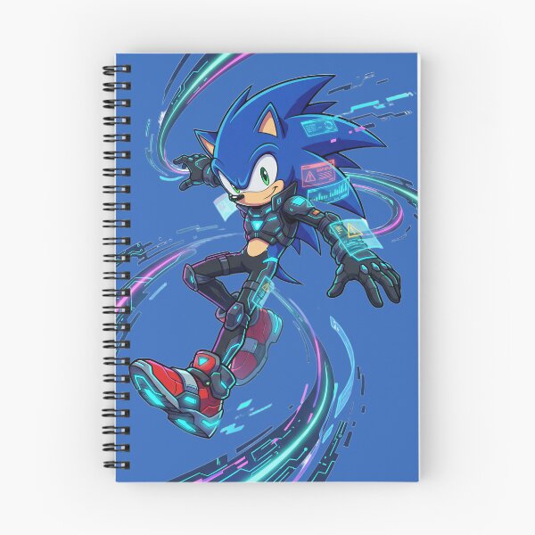 Item preview, Neon Hedgehog Velocity Runner designed and sold by SYN//KILL.