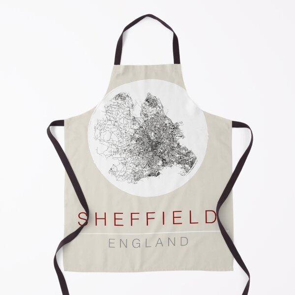 Item preview, City Map Illustration | Sheffield designed and sold by EverPlannedCreations.