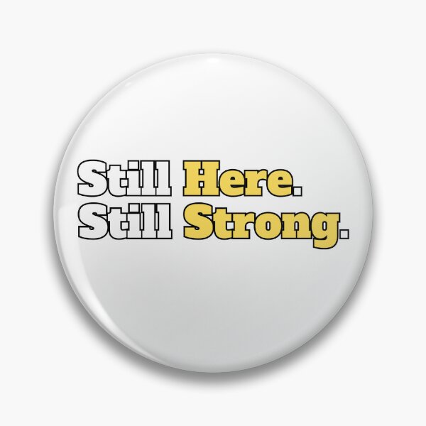 Item preview, Still Here Still Strong – Quiet Strength Minimal Typography Quote designed and sold by GentleForce.