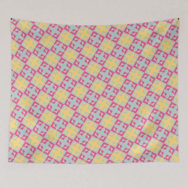 Artikelvorschau, Copy of Chic Gingham Checkers Art Deco abstrakte Retro -Textur entworfen und verkauft von RoyalStarsPatts.
