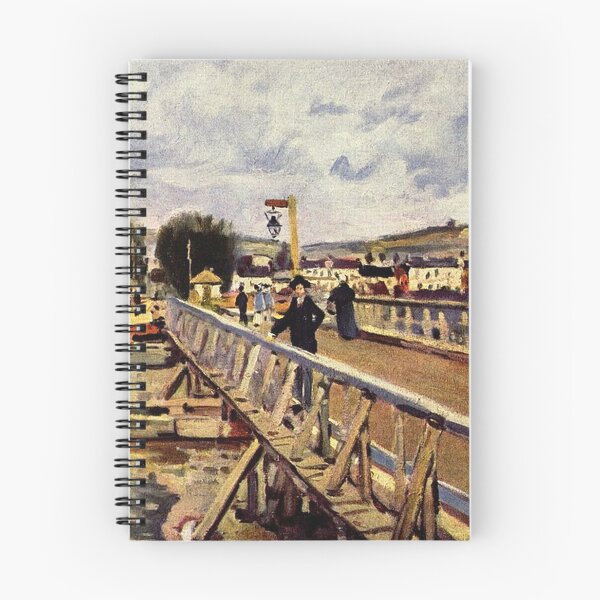 Item preview, Argenteuil Footbridge by Alfred Sisley designed and sold by tomorrowsart.