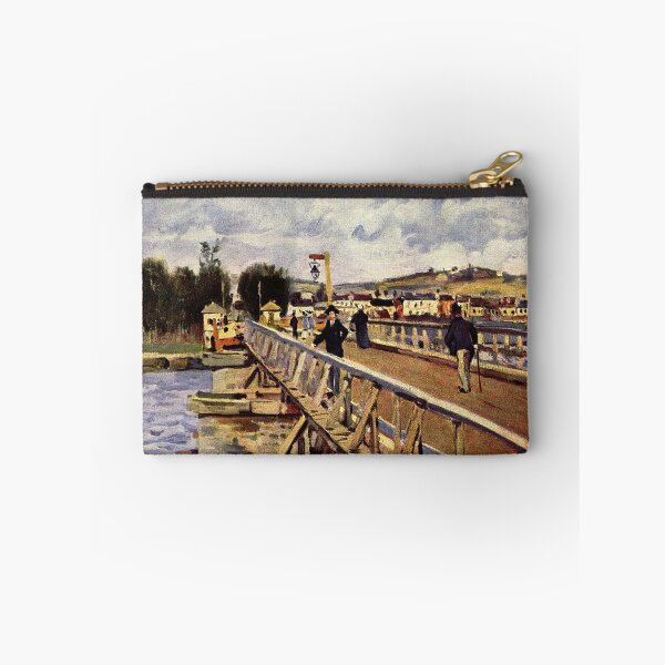 Item preview, Argenteuil Footbridge by Alfred Sisley designed and sold by tomorrowsart.