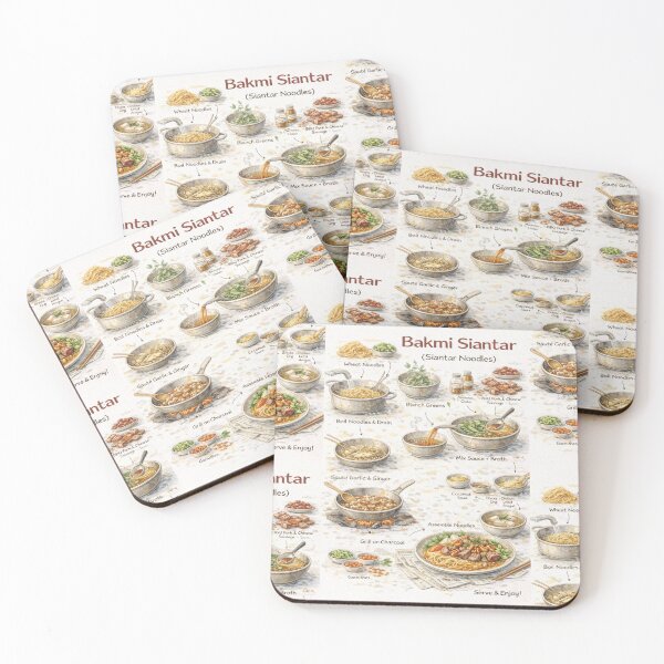 Item preview, Bakmi Siantar (Bakmi Siantar Asli) – Detailed Illustrated Recipe & Cooking Guide designed and sold by fishnsteve.