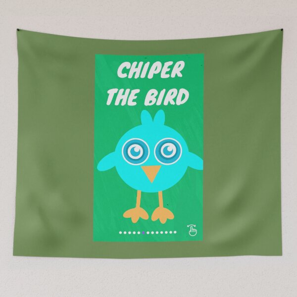 Item preview, CHIPER THE BIRD designed and sold by GrindWardrobe.