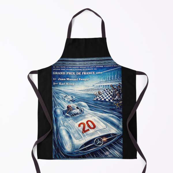 Item preview, Grand Prix de France 1954 variation vintage poster #1 designed and sold by Helios Be. Lavsh.