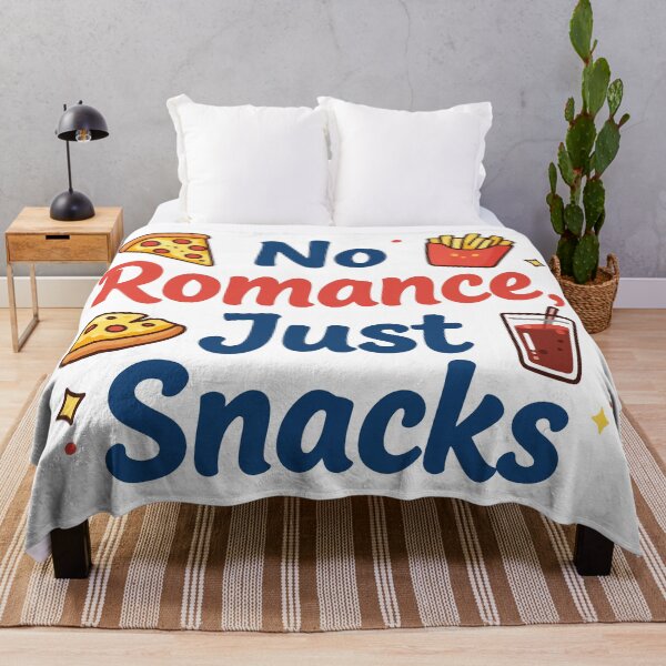 Item preview, No Romance Just Snacks - Funny Fast Foodie Pizza Fries and Soda Lover Gift designed and sold by Design-Pro-21.