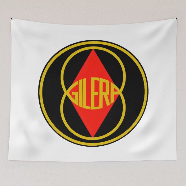 Item preview, Vintage Gilera Motorcycles Logo Emblem designed and sold by CharlieDesings.