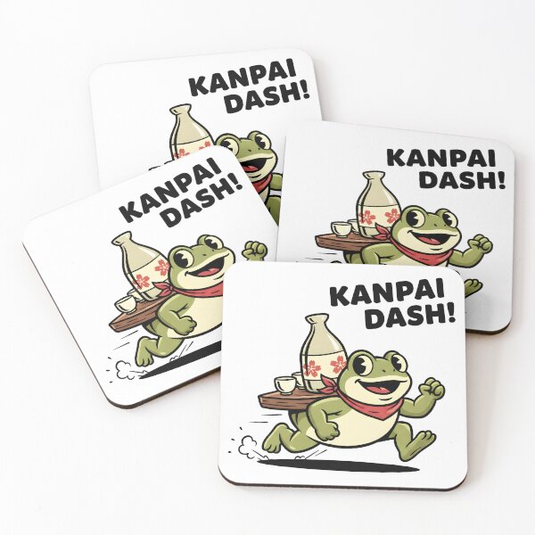 Item preview, Kanpai Dash: The Sake Delivery Frog Mascot designed and sold by dreephic22.