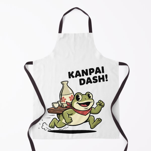 Item preview, Kanpai Dash: The Sake Delivery Frog Mascot designed and sold by dreephic22.