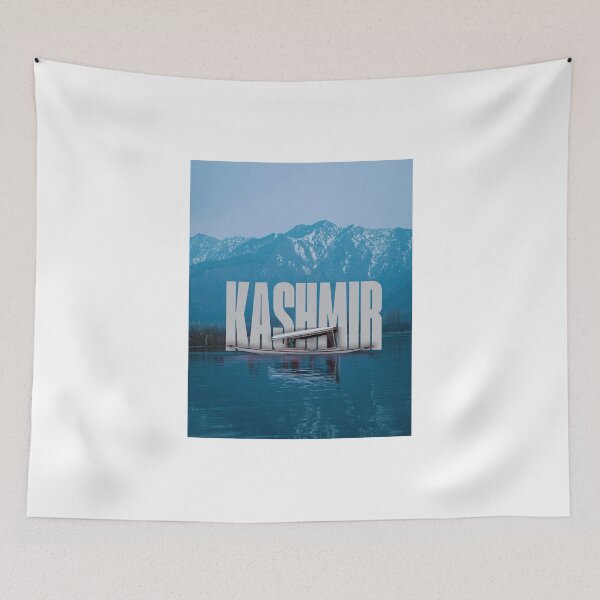 Item preview, Snowy Himalayan Beauty With shikara Dal Lake Travel Artwork designed and sold by Mesmerizetravel.