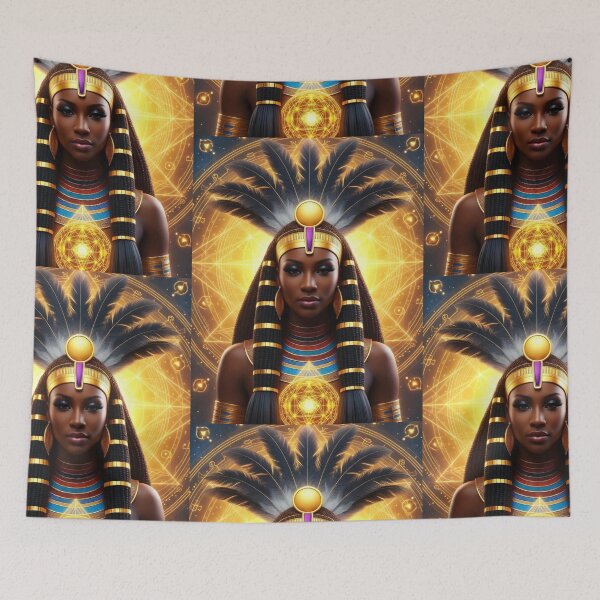 Item preview, Maat – Ancient Egyptian Goddess of Truth, Balance & Cosmic Order | Kemetic Spiritual Awakening  designed and sold by BlackStarsCreations.