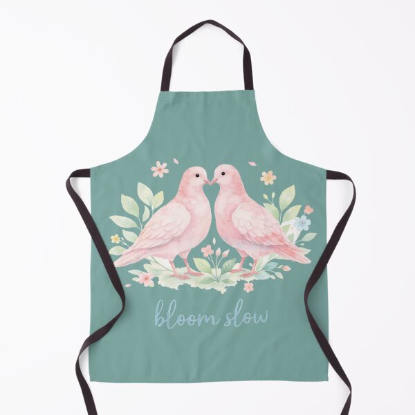 Item preview, Bloom Slow Love Birds T-Shirt | Pastel Floral Cute Aesthetic Art designed and sold by KDesignCrafts.