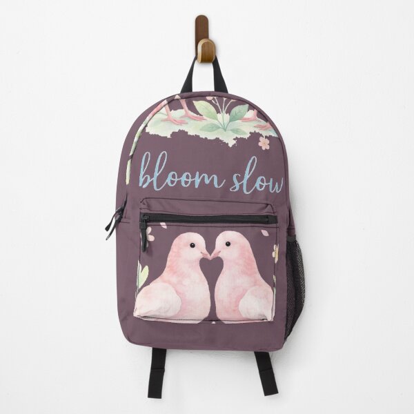 Item preview, Bloom Slow Love Birds T-Shirt | Pastel Floral Cute Aesthetic Art designed and sold by KDesignCrafts.