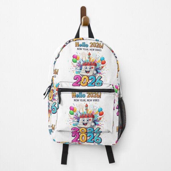 Item preview, Hello 2026 – New Year New Vibes Cute Celebration designed and sold by PM12 Artworks.