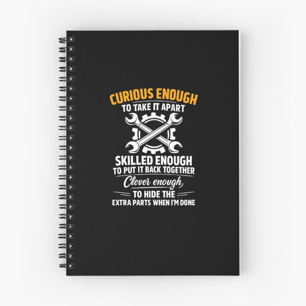 Item preview, Curious Enough to Take It Apart Mechanic T-Shirt | Funny Engineer & Workshop Humor Tee designed and sold by DailyDrivesct.