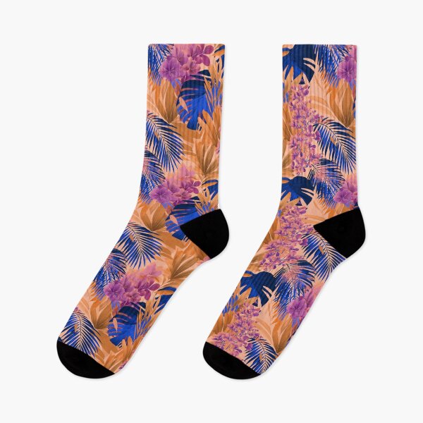 Item preview, Elegant Tropical Flower Print  - Birth Flower Pattern  - Gifts For Couples designed and sold by RoyalStarsPatts.