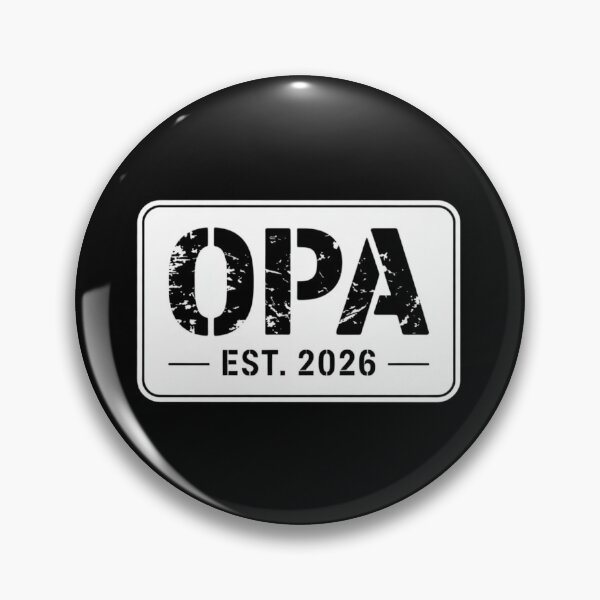 Item preview, Opa Est 2026 Grandpa For Men Pregnancy Announcement designed and sold by ZACK ART.