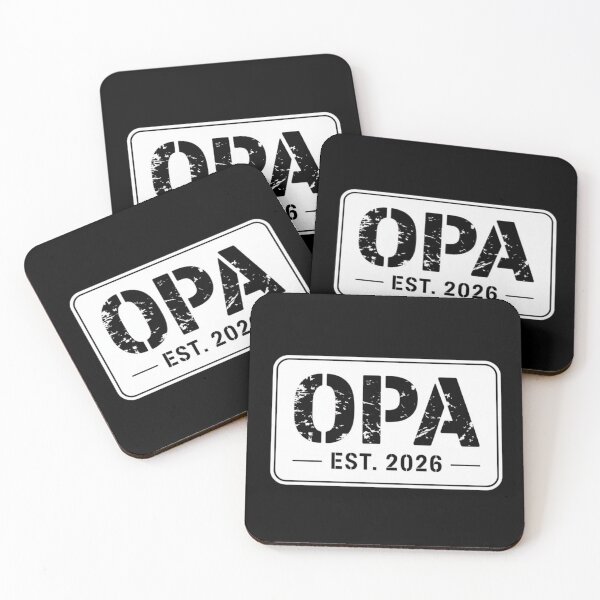 Item preview, Opa Est 2026 Grandpa For Men Pregnancy Announcement designed and sold by ZACK ART.