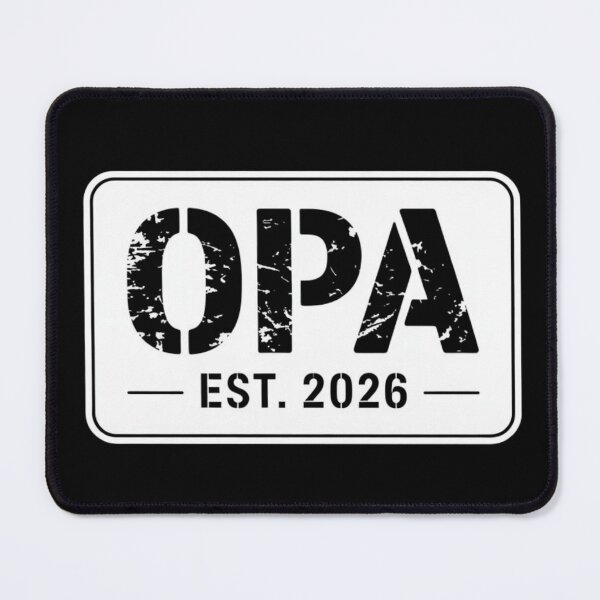 Item preview, Opa Est 2026 Grandpa For Men Pregnancy Announcement designed and sold by ZACK ART.
