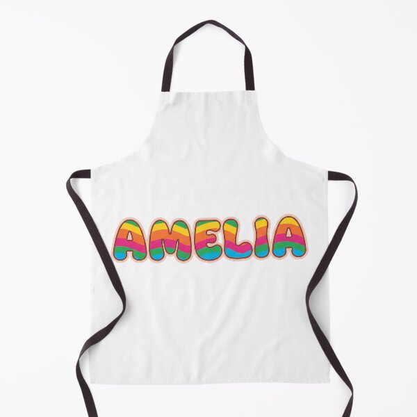 Item preview, ❤️ Amelia Personalized Name Wavy Retro Shirt, Coffee Mug, Sticker Gift designed and sold by HelixPedia.