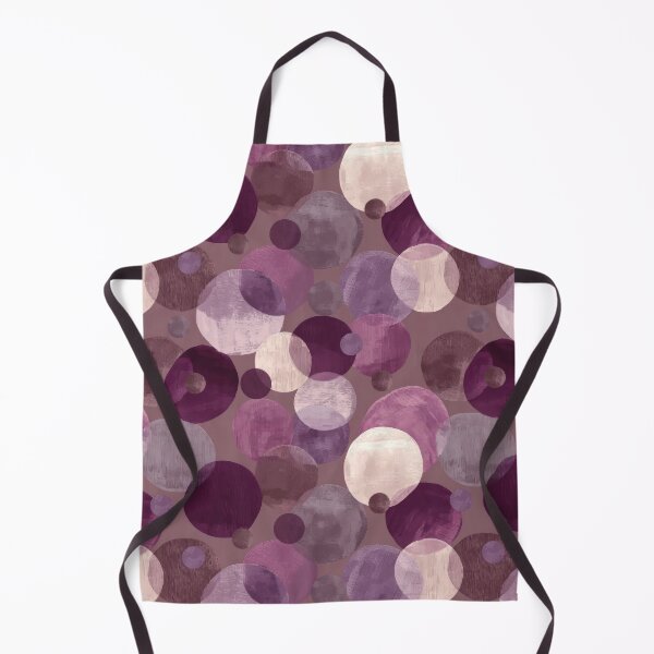 Item preview, Abstract Grape Pattern – Soft Purple Organic Circles designed and sold by NewArt33.