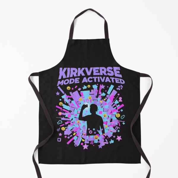Item preview, Kirkverse Mode Activated Shirt – Glitch Meme Fan Aesthetic Neon Graphic T-Shirt designed and sold by ZyxDes.