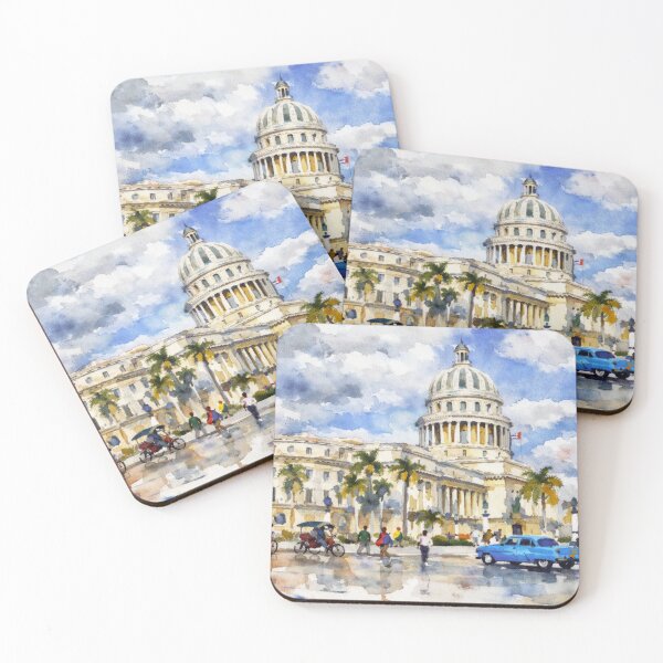 Item preview, Acuarela del Capitolio de La Habana designed and sold by caracatita75.